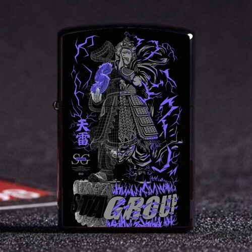 SUP trendy brand lighter creative copywriting quality kerosene windproof lighter metal shell supports drop shipping