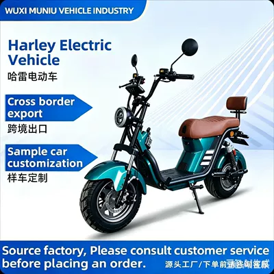 Exported to Brazil: Harley electric motorcycle, high-power electric scooter, large-platform high-speed adult electric vehicle, personal transport vehicle (Elektrikli motosikletlər)