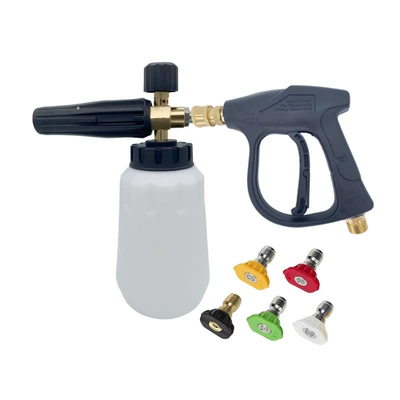 High pressure car wash water gun | suit Fan-shaped Quick Insert Spraying Can