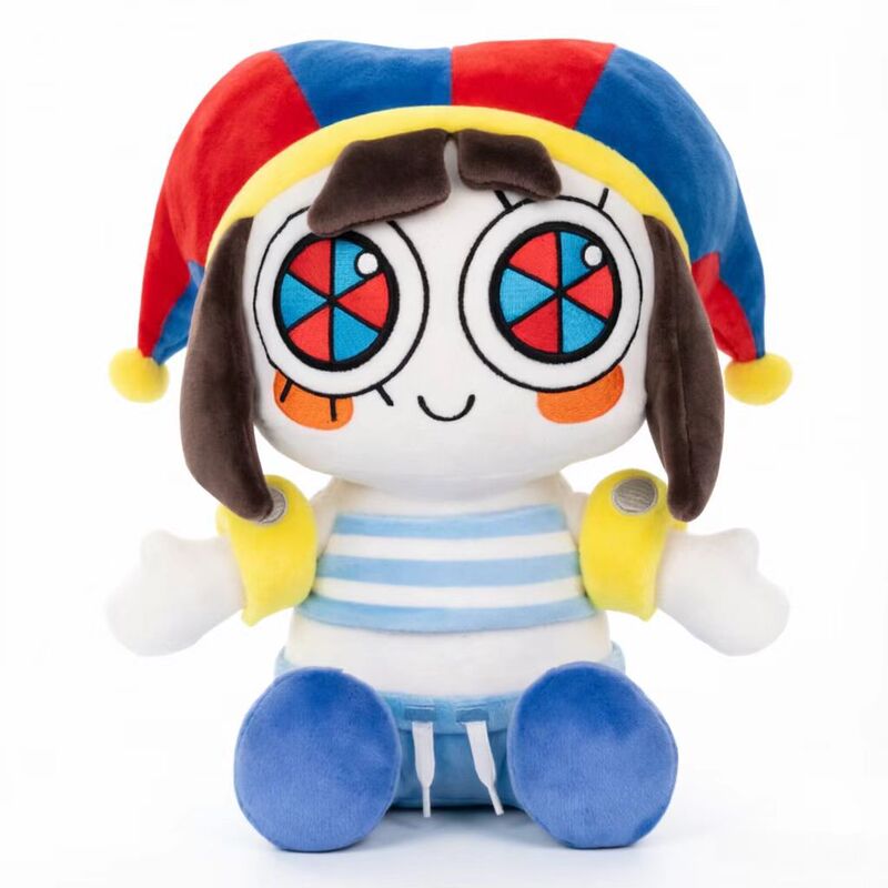 Wonderful Digital Circus Beach Edition Beachpomni Extra Large Jumbojax Golden Plush Pillow Doll