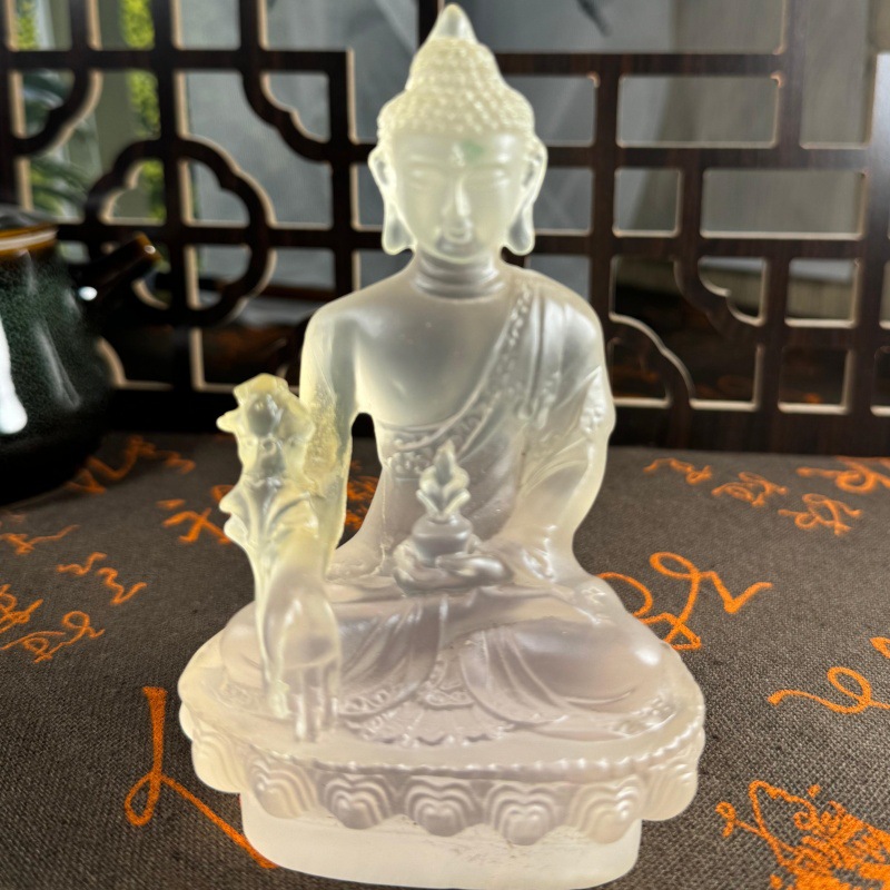 Car ornaments pharmacist Buddha statue Bao'an car decorations interior car resin ornaments wholesale factory direct sales