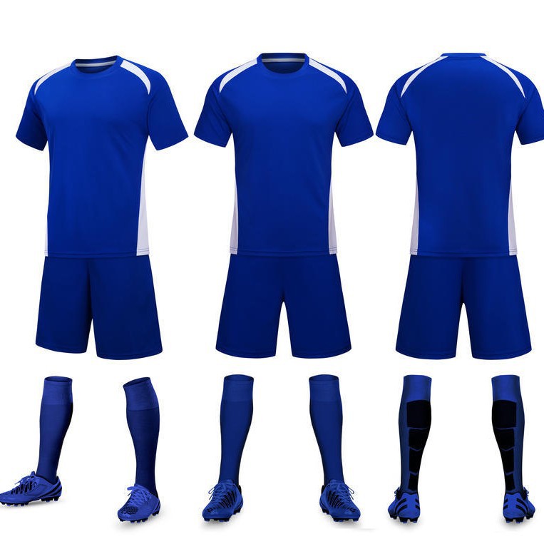 Suit de fútbol camiseta de hombre verano adulto niño juego de mangas cortas ropa de entrenamiento de secado rápido se puede imprimir bordado 6097