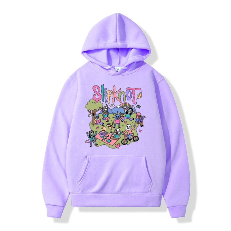 Slipknot Band Graffiti Style 2023 New Autumn and Winter Foreign Trade Men's Casual Thick Sweatshirt Hoodie