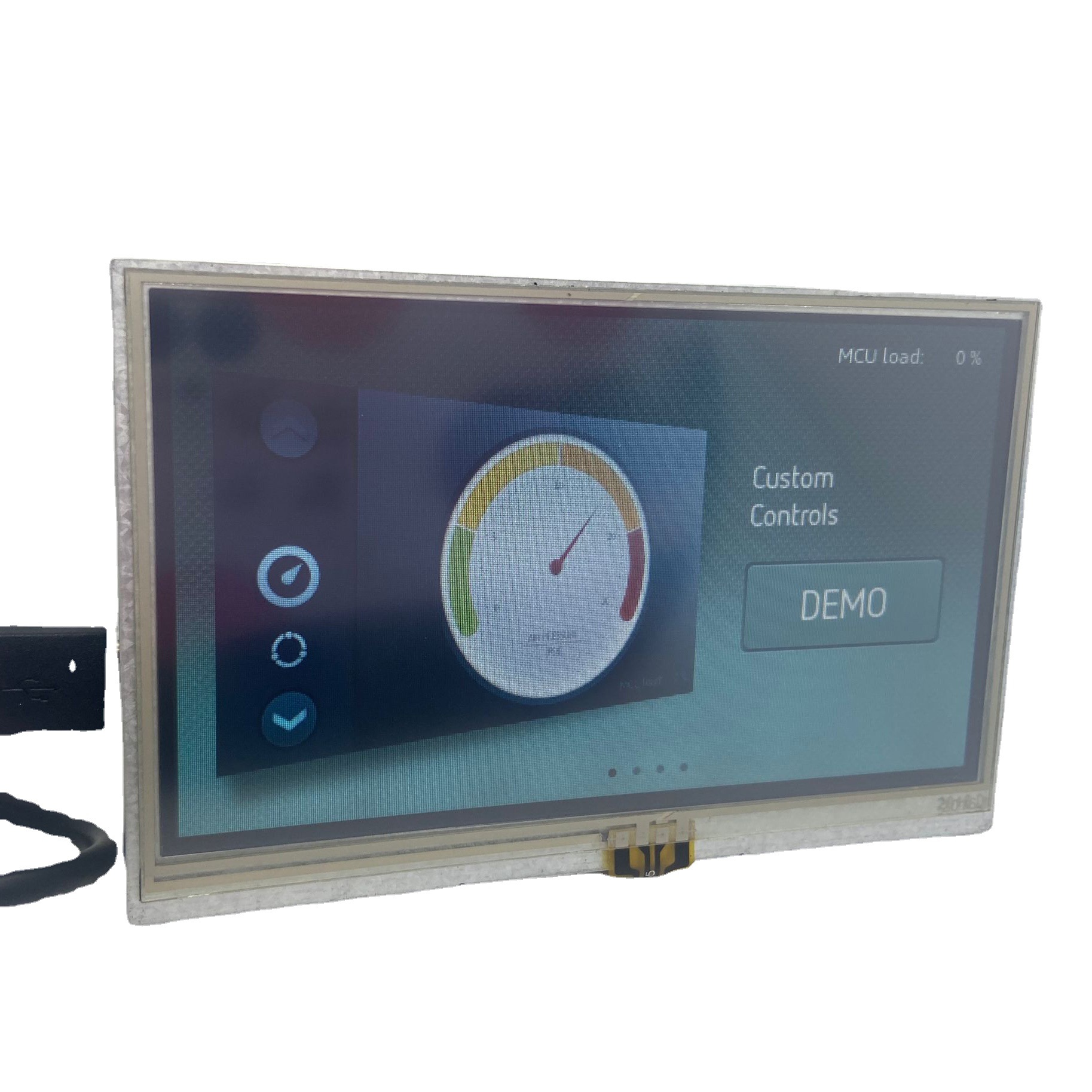 touchgfx STM32开发板  4.3寸屏 HMI 电阻屏 音视频动画 开源