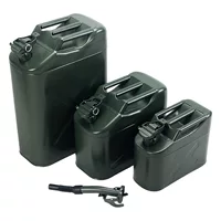 Американская бензиновая бочка 5l10l20l толстый дизельный горшок для хранения запасной топливный бак маленький железный бочка мотоцикл заправка автомобиля