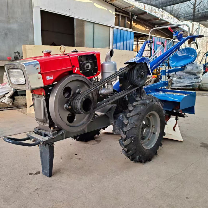 农用手扶拖拉机批发 手扶耕田开沟机 多功能起垄犁地机