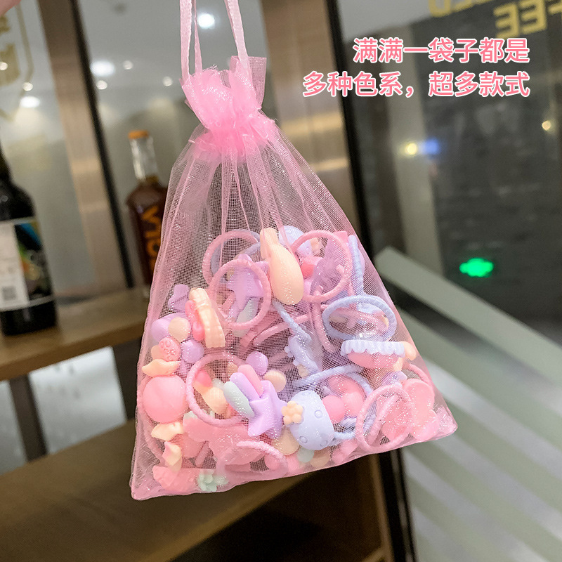 子供の髪のひもの輪ゴムの頭飾りの女の子の赤ちゃんは弾力性を傷つけません。|undefined