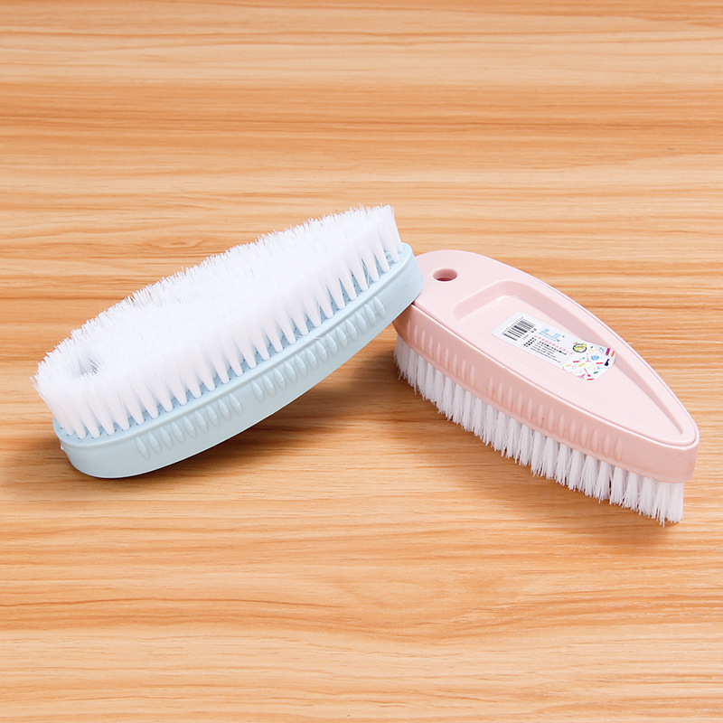 Grandes almacenes, uso diario, nuevo estilo, combinación de carcasa de plástico, cepillo de limpieza, cepillo de zapatos, cepillo de lavandería de cerdas para ropa al por mayor