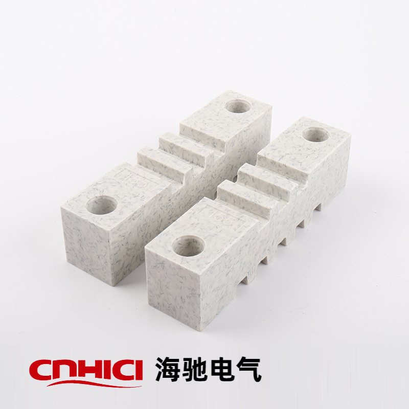 海驰电气 母线铜排夹 EL155-5 母线夹 母线框 母排支架 铜夹排