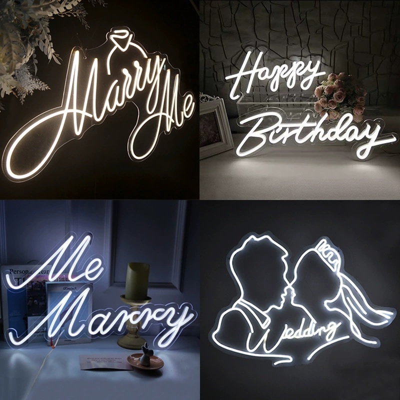 Amazon LED Neon Light Lighting Character Creative DIY Snow Mountain Neon Lantern Lantern Lantern Acrylic Neon