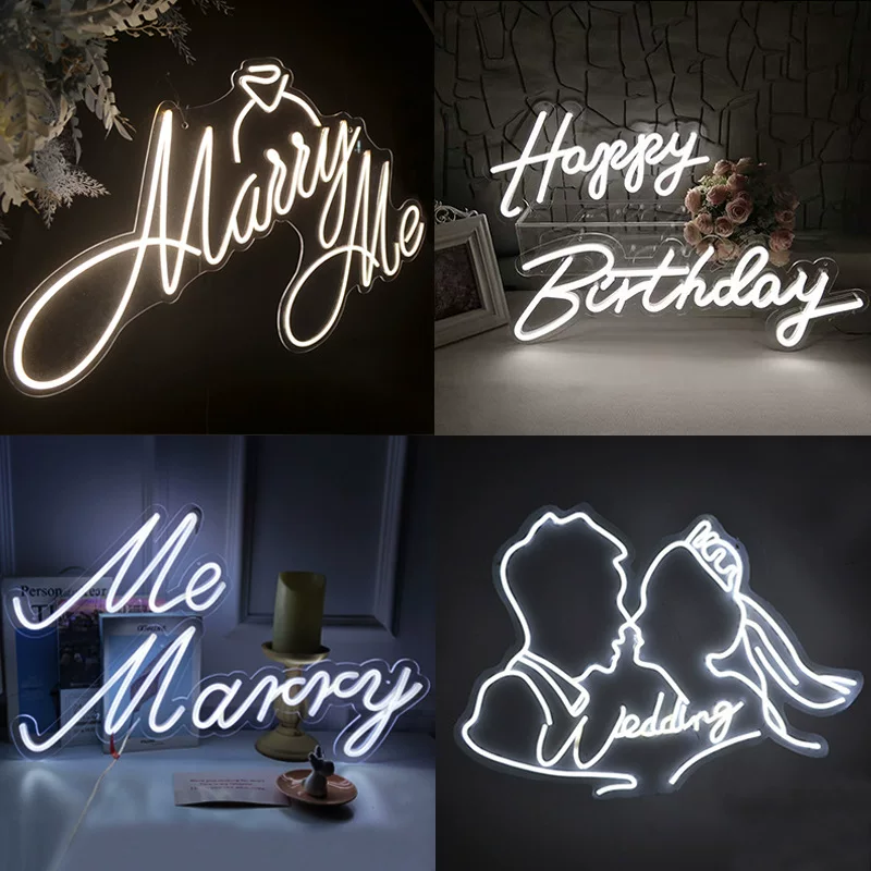 Amazon LED Neon Light Lighting Character Creative DIY Snow Mountain Neon Lantern Lantern Lantern Acrylic Neon
