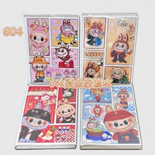 新款小布哒64K胶套本 烫金图案学生课堂创意记事本儿童手账本本子