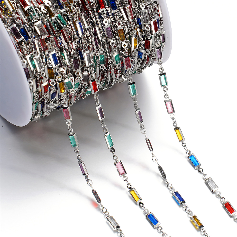 15g Weight Chain Jewelry Making Type 1 M Jewelry Making Size Glass Inlay Material DIY Jewelry Accessories, Bracelets, Necklace Classification 1 Roll Quantity Glass, Copper Material Bag, Colorful, Heart Shape, Butterfly Pattern Plating Design Casual, Simple Style Style 1 Roll Bag Colorful Heart Shape DIY Jewelry Accessories Bracelets Necklace Glass Copper Glass Casual Simple Style DIY Jewelry Accessories Bracelets Necklace 21