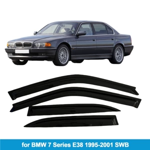 Suitable for Bmw 7 Series E38 Short Wheelbase 1995-2001 Rain and Sun Side Window Deflectors