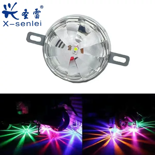 Electric car motorcycle laser anti-fog light anti-rear-end car chassis light modified led brake light warning tail light