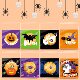 Cross-Border Halloween Atmosphere Self-Adhesive Biscuit Bag Snowflake Candy Packaging Bag Halloween Party Gift Self-Adhesive Bag