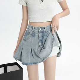 女式牛仔裤;休闲裤;半身裙