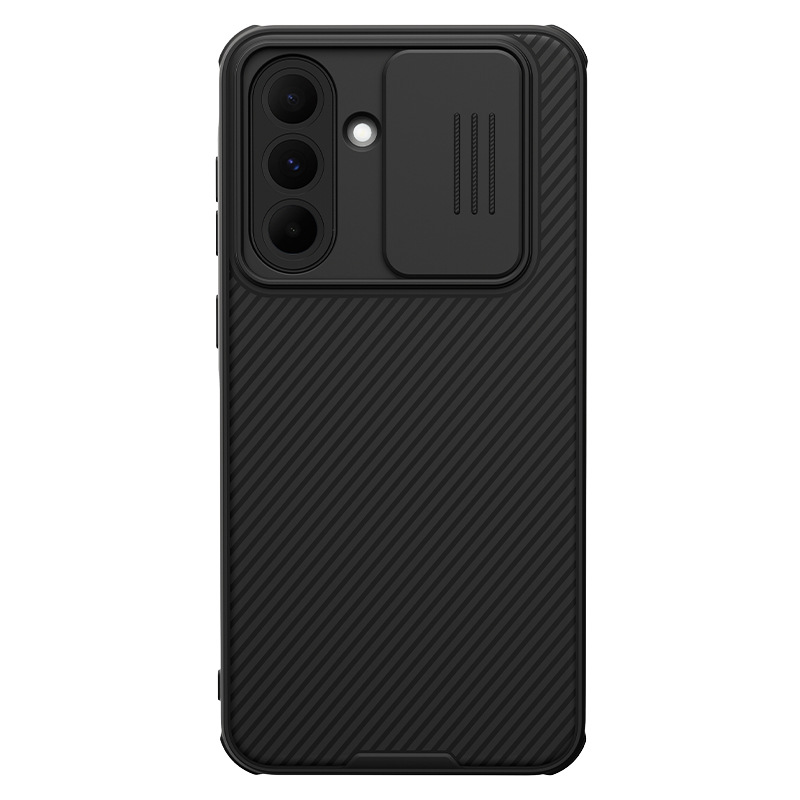 Nillkin para Samsung Galaxy A56 5G Lentes de caso de teléfono móvil cubierta deslizante A26 todo incluido cubierta espejo negro