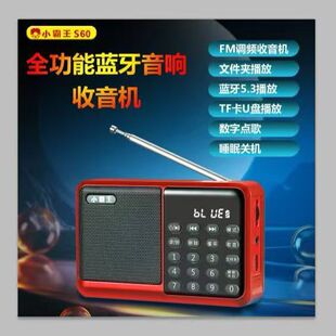 Subor S60 Plug-In Card Bluetooth Elderly Story Listening Opera Upgraded Version Full-Function Timed Recording Authentic Radio
