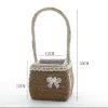 ►◎◉◎◈◄Bamboo brown square ►◎◉◎◈◄