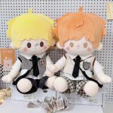 Комплект, хлопковая высококачественная сменная кукла для школьников, 40см, в корейском стиле, 40 см, детская одежда