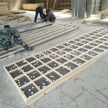 直线振动筛筛框 振动筛网架 1米宽2.5米长1025型木框厂家