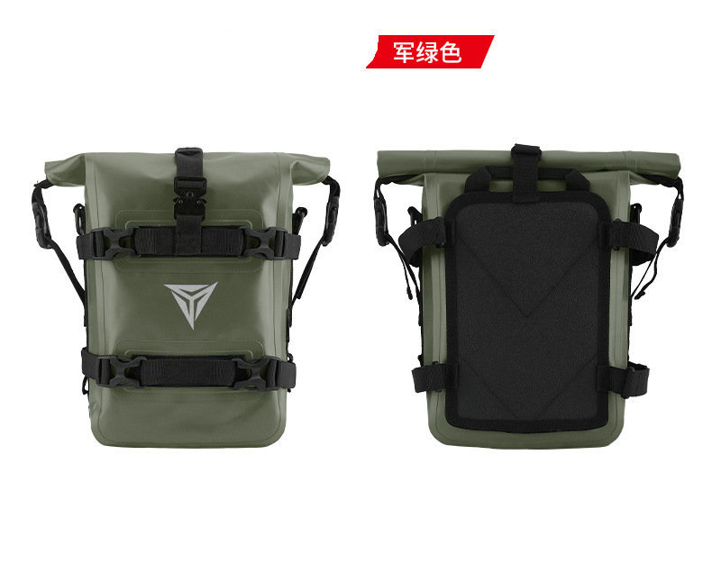 Bolsa de barras de motocicleta, bolsa de hombro impermeable, bolsa lateral multifuncional, bolsa de cola, bolsa de marco, bolsa lateral blanda, desmontaje rápido, tipo universal