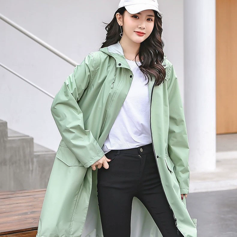 Fashionable waterproof raincoat