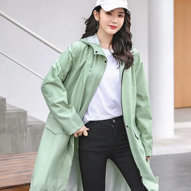 Fashionable waterproof raincoat