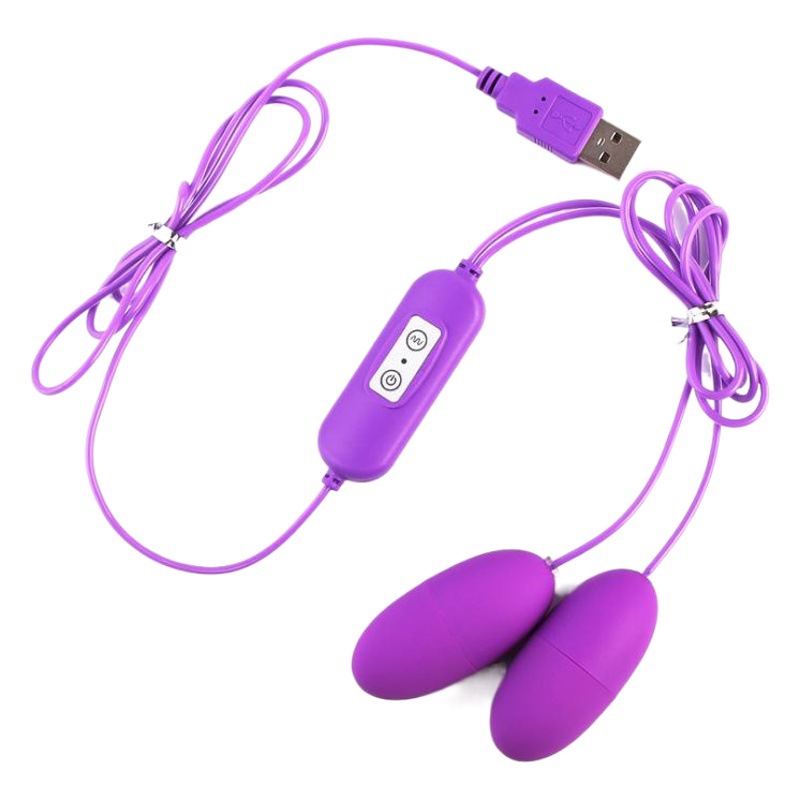 Waterproof Silent USB Variable Frequency Smooth Surface Plug-In Vibrating Adult Products Factory Wholesale and Dropshipping
