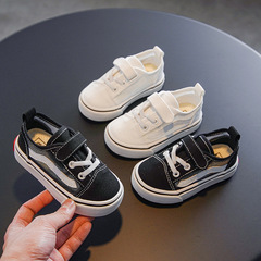 Baby Canvas Shoes Children's Mesh Shoes Breathable Mesh Surface Summer New 2024 Boys' White Shoes Girls' Casual Shoes