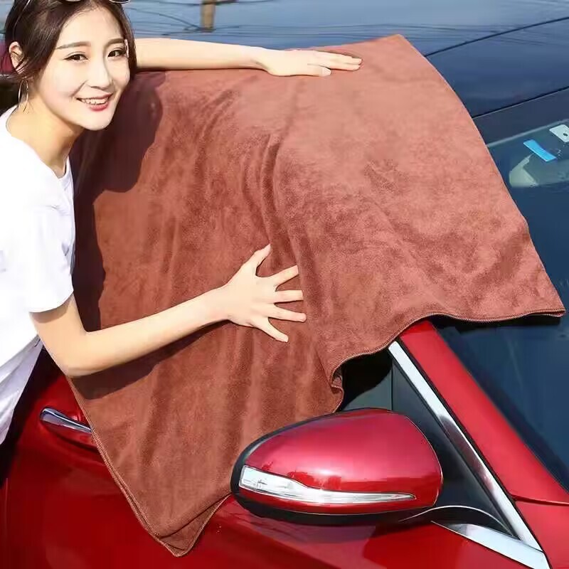 Car wash towel large microfiber absorbent lint-free thickened clean towel 60*160 wholesale Car wash towel large microfiber absorbent lint-free thickened clean towel 60*160 wholesale