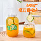 Milk Tea Cup Disposable with Lid Internet Popular Chubby Juice Cold Drink Plastic Cup Yang Zhi Gan Dew Bottle Household Packaging