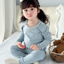 25款儿童无骨秋衣秋裤套装秋冬保暖打底宝宝内衣厚韩版A类精梳棉