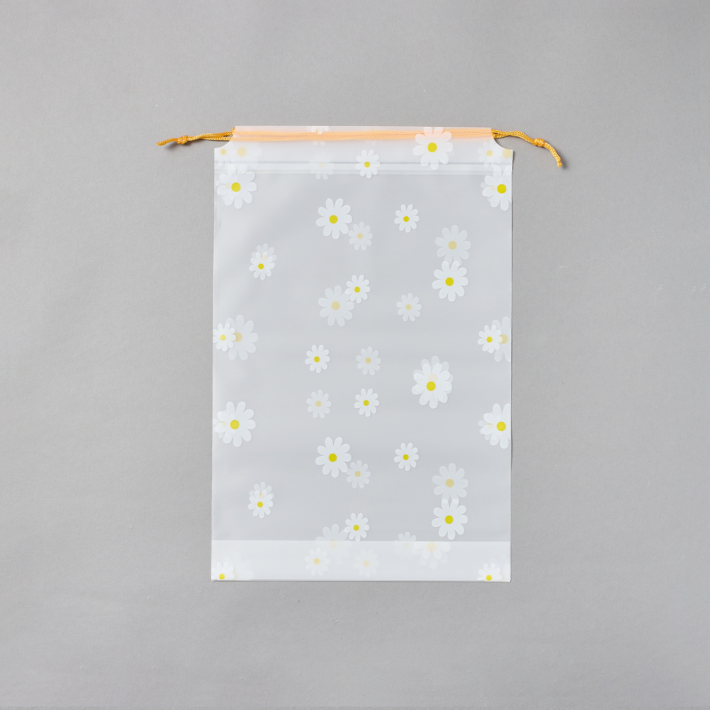 Transparente esmeriado cuerdas de dibujo bolsillos zapatos ropa bolsa Daisy osos polvo viaje PE bolsa personalizada