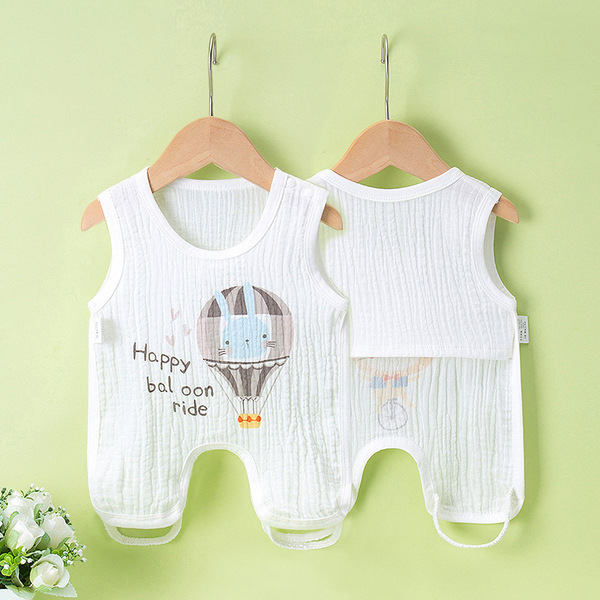 Children's summer thin cotton gauze breathable dudou
