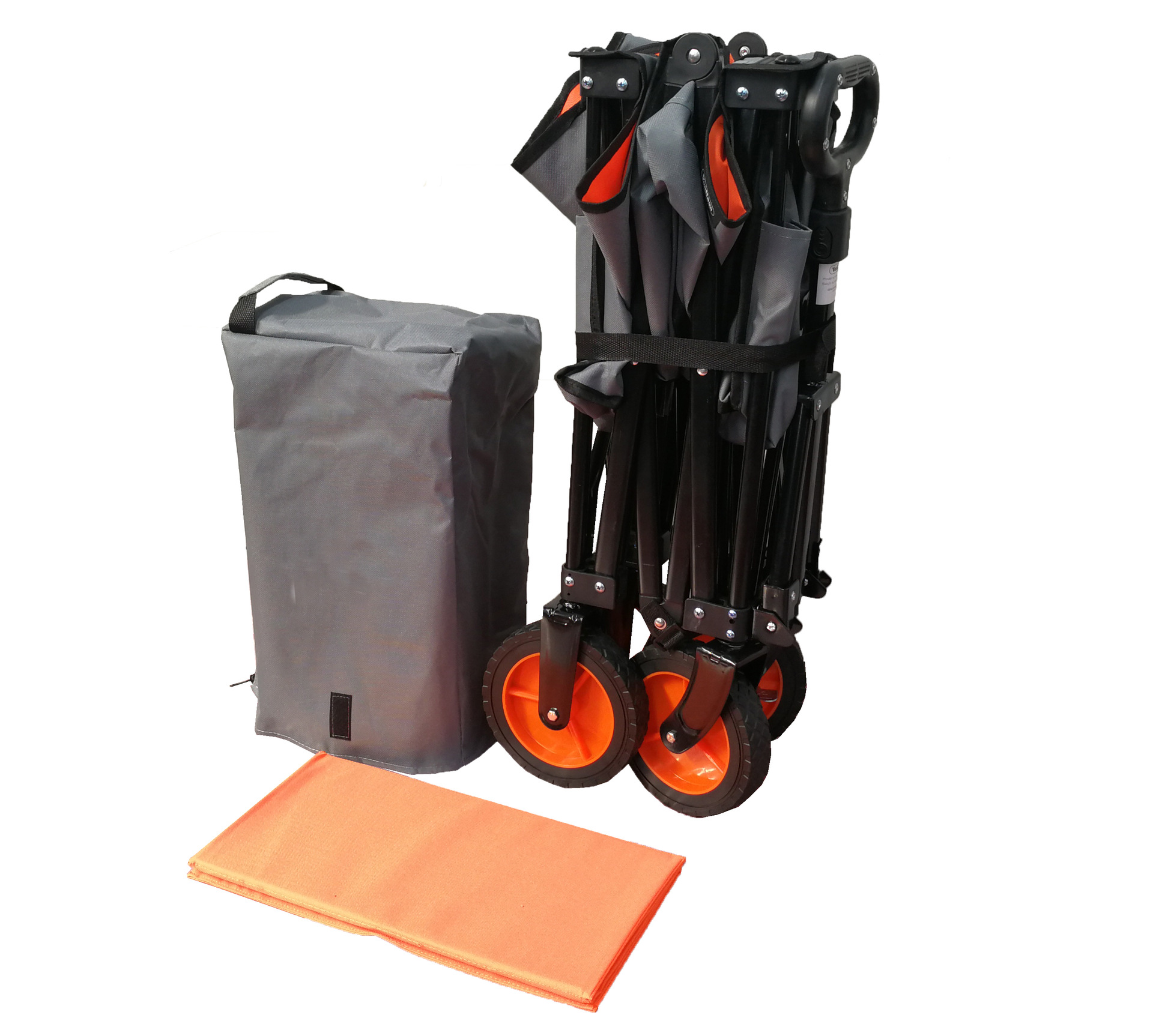 600D牛津布四项折叠布兜车户外野营烧烤聚餐工具折叠车