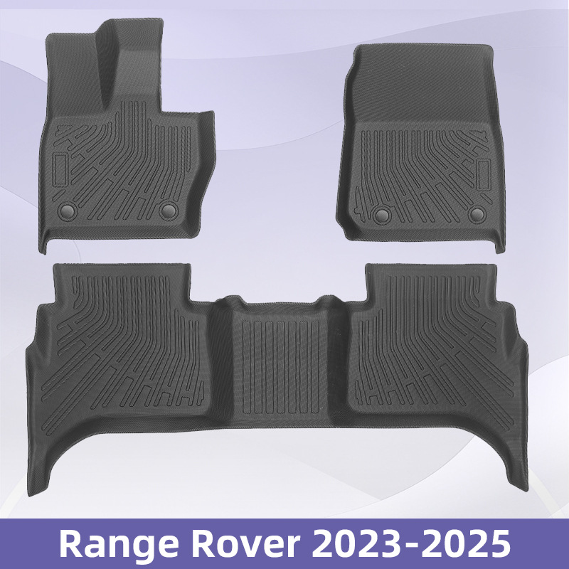 Para Range Rover 2023 - 2025 3D todo el tiempo TPE cojín de pie cojín de maletero