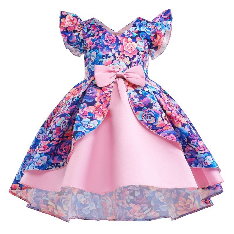 夏のキッズドレス服女の子子供パーティードレス|undefined