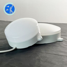现货智控冷库LED专用灯15W18W220V圆形乳白罩柔光（415Y-420）