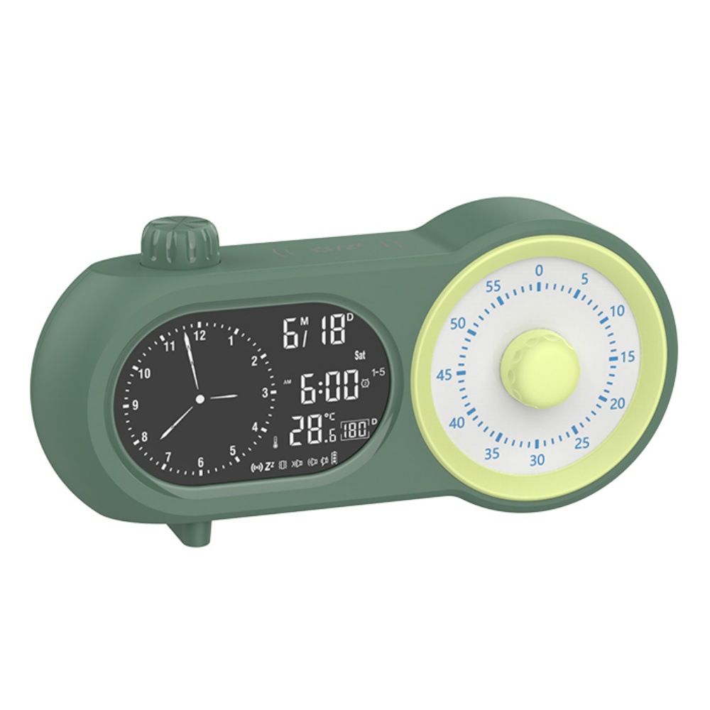 KBTWEILING Visual Timer 어린이 학습 학생 자기 훈련 타이밍 알람 시계 숙제 시간 관리