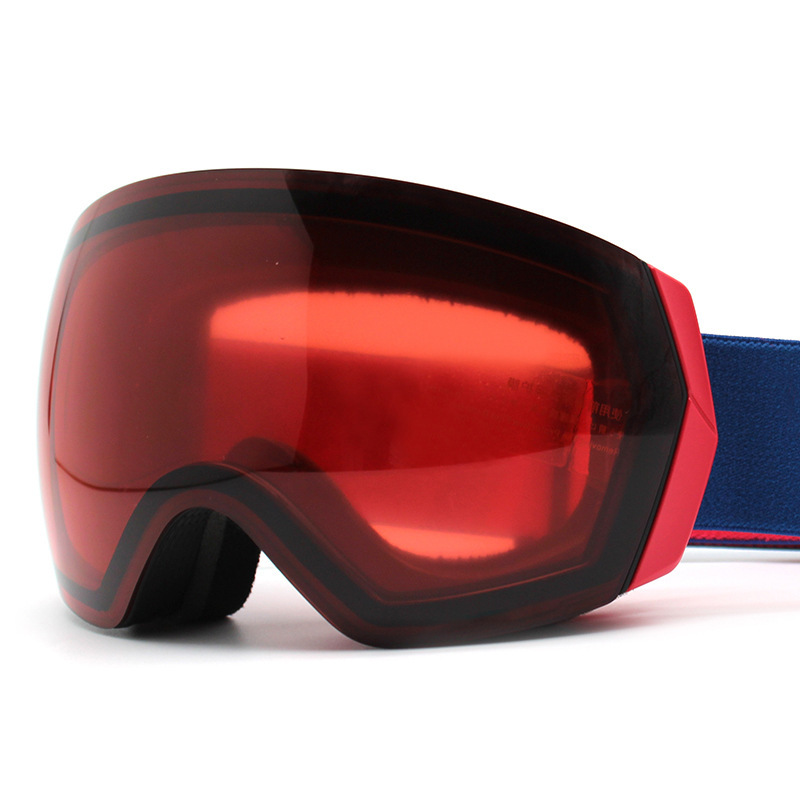 Modische sphärische mit doppelschichtigen Anti-Beschlag und High-Definition-großen Sichtfeld Skibrille, kann verwendet werden als_voghion.com