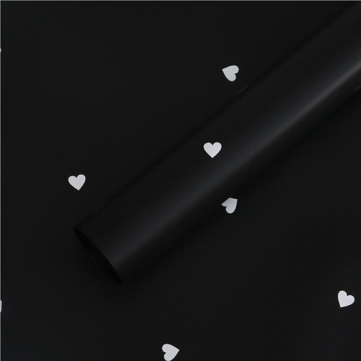 Flower Party Factory Venta al por mayor Bronceado Amor Romántico Papel de embalaje de flores Embalaje de San Valentín Papel de flores Florería Material de embalaje de regalo