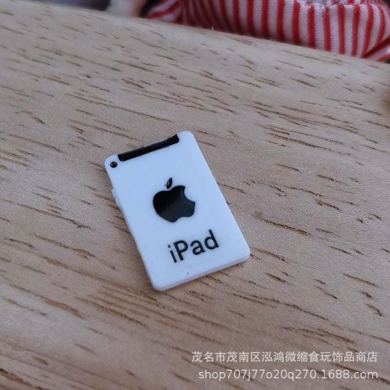 Casa de muñecas pequeño paño muñeca casa accesorios escena modelo soldado accesorios mini simulación pequeña tableta