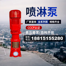 热销XBD消防水泵 高扬程立式多级消防泵 3CF消火栓泵高扬程喷淋泵
