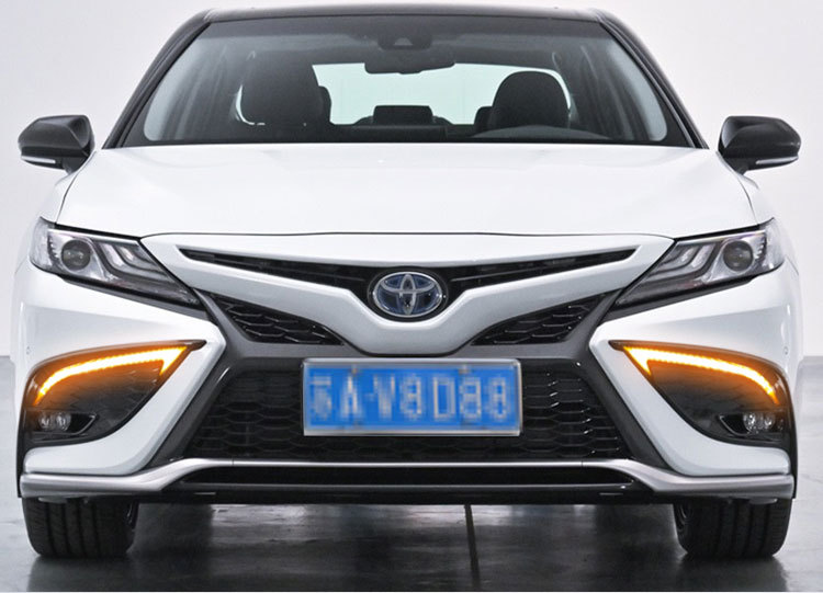 Suitable for Toyota 21-23 Models Camry Daytime Running Lights Modified Led Front Fog Lights Toyota Camry Front Bumper Lights