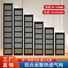 批发橱柜铝合金透气网衣柜鞋柜家具散热通风网燃气灶排气通风孔盖