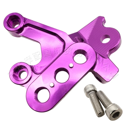 for off-road electric vehicles, suitable – Motorcycle pedals - left-purple