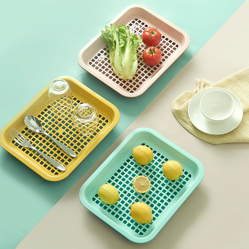 二重の水たまりの野菜と果物の収納かごの置物は野菜のたらいの果物のかごの果物の皿を洗います。