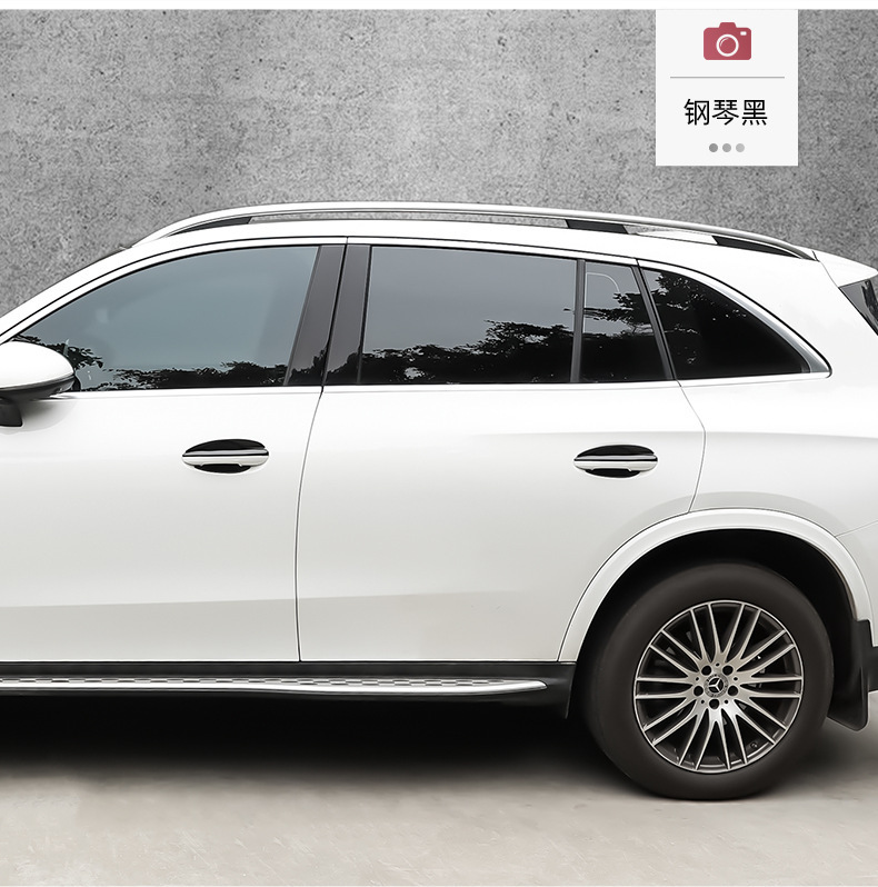 Suitable for 22-26 Models of Mercedes-Benz Glc300 New C-Class Car Door Handle and Door Bowl Protective Stickers and Decorative Protective Products